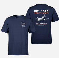 Thumbnail for WC-135R Constant Phoenix design on navy blue double-side t-shirt, double-side print