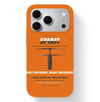 Thumbnail for Ascent AeroSystems Spirit Case design on orange iphone case