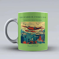 Thumbnail for VINTAGE G4361 - The Harbor Ferry Hop - Ceramic Mug design on lightgreen
