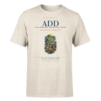 Thumbnail for Addis Ababa Airport (ADD) T-Shirt single-side front print in Beige | addis-ababa-add-airport-double-side-t-shirt