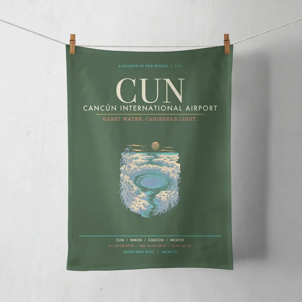 Cancun International Airport CUN - Dark Green