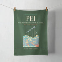 Thumbnail for Matecaña International Airport (PEI) design on dark green towel