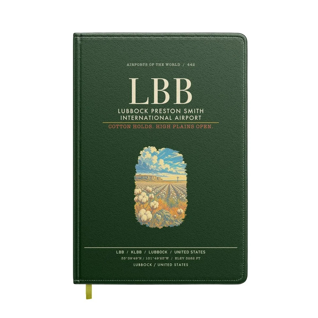 Lubbock Preston Smith International Airport LBB - Dark Green