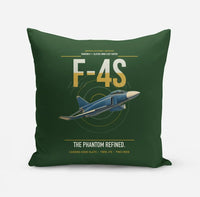 Thumbnail for F-4S Phantom II design on dark green pillow