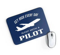 Thumbnail for Get High Every Day Sleep Mouse Pad - view 4