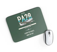 Thumbnail for Piper PA-28-181 Archer LX design on dark green rectangle mouse pad