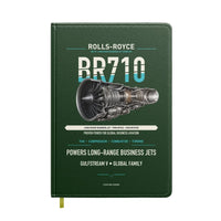 Thumbnail for BR710 design on dark green notebook