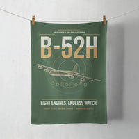 Thumbnail for B-52H Stratofortress design on dark green towel