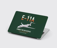 Thumbnail for E-11A BACN design on dark green MacBook case