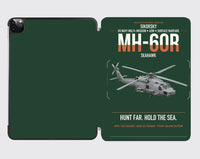 Thumbnail for Sikorsky MH-60R Seahawk design on dark green ipad tablet case