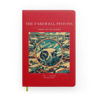 Thumbnail for VINTAGE G4131 - The Farewell Pistons - Designed Notebooks design on red