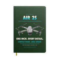 Thumbnail for DJI Air 2S design on dark green notebook