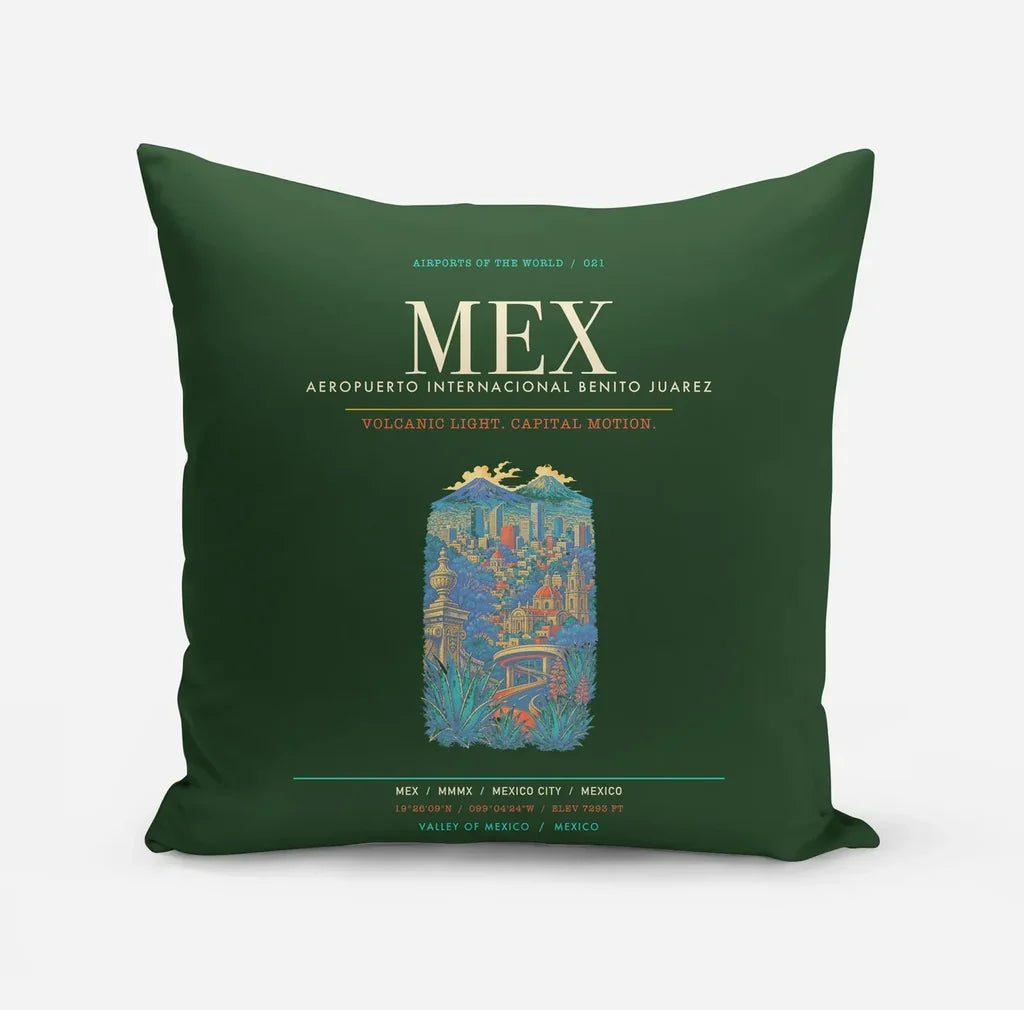 Mexico City Benito Juarez International Airport MEX - Dark Green