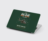Thumbnail for Boeing AH-64E Apache Guardian design on dark green MacBook case