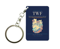 Thumbnail for Magic Valley Regional Airport (TWF) design on navy blue key chain