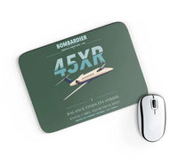 Thumbnail for Bombardier Learjet 45XR design on dark green rectangle mouse pad