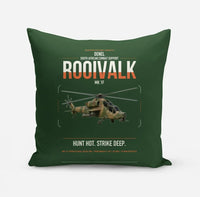 Thumbnail for Denel Rooivalk Mk 1F design on dark green pillow