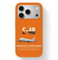 Thumbnail for E-4B Nightwatch design on orange magsafe iphone case, for iPhone 17 Pro