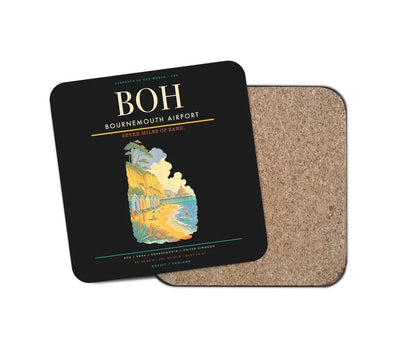 Bournemouth Airport BOH Coaster 1-Piece - Black