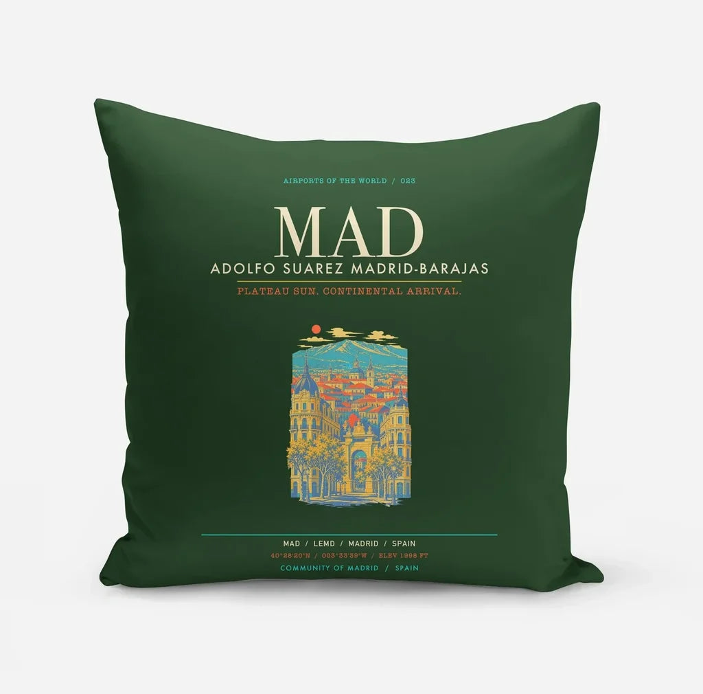 Adolfo Suarez Madrid-Barajas Airport MAD - Dark Green