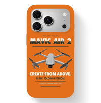 Thumbnail for DJI Mavic Air 2 Case design on orange iphone case