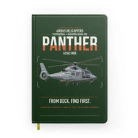 Thumbnail for Airbus Helicopters AS565 MBe Panther design on dark green notebook