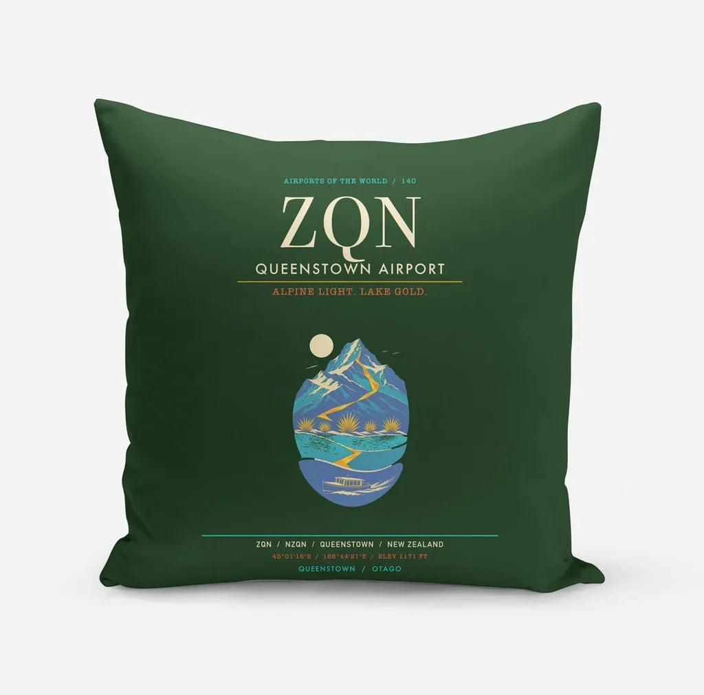 Queenstown Airport ZQN - Wakatipu Alpine Gold - Dark Green