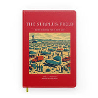 Thumbnail for VINTAGE G4539 - The Surplus Field - Designed Notebooks design on red