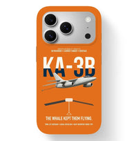 Thumbnail for KA-3B Skywarrior design on orange magsafe iphone case, for iPhone 17 Pro