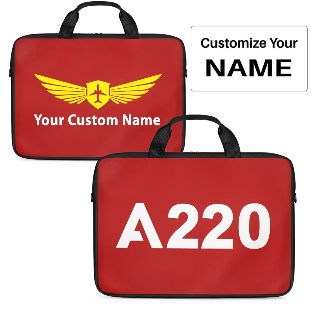 Customisable Airbus A220 Tablet Bag - view 13