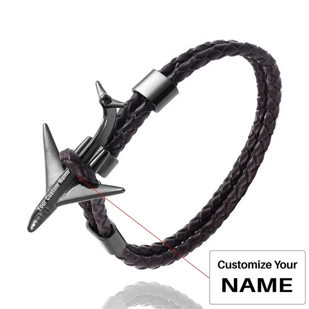 Customisable Super Cool Airplane Bracelet - view 26