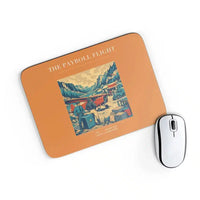 Thumbnail for VINTAGE G4413 - The Payroll Flight - Designed Mouse Pads design on orange rectangle