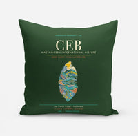 Thumbnail for Mactan-Cebu International Airport CEB - Visayan Reef Loom - Dark Green