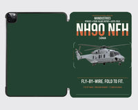 Thumbnail for NHIndustries NH90 NFH Caïman design on dark green ipad tablet case