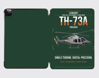 Thumbnail for Leonardo TH-73A Thrasher design on dark green ipad tablet case