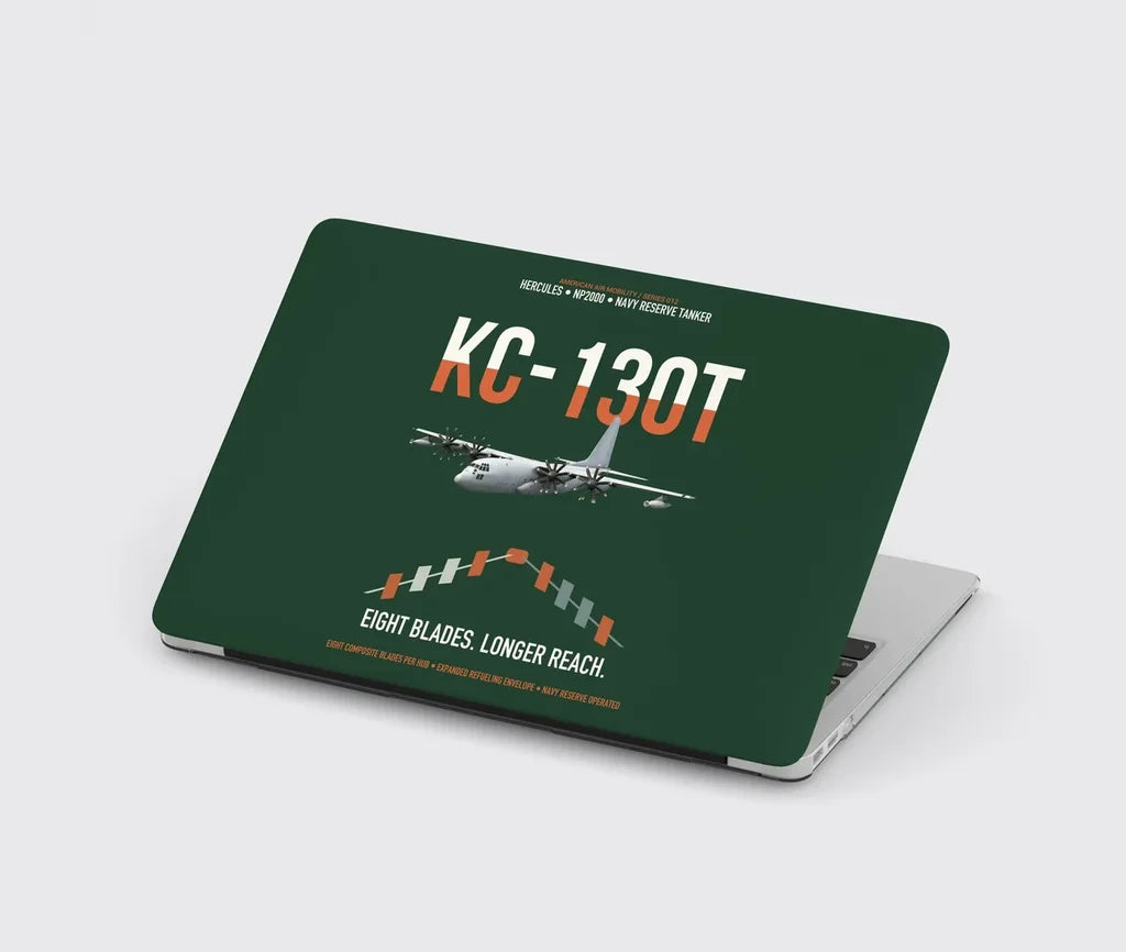 KC-130T NP2000 design on dark green MacBook case
