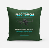 Thumbnail for Inspired Flight IF800 Tomcat design on dark green pillow