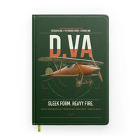 Thumbnail for Albatros D.Va design on dark green notebook