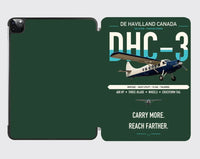 Thumbnail for DHC-3 Otter design on dark green ipad tablet case
