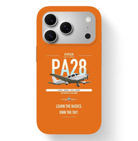Thumbnail for Piper PA-28-181 Archer LX design on orange magsafe iphone case, for iPhone 17 Pro