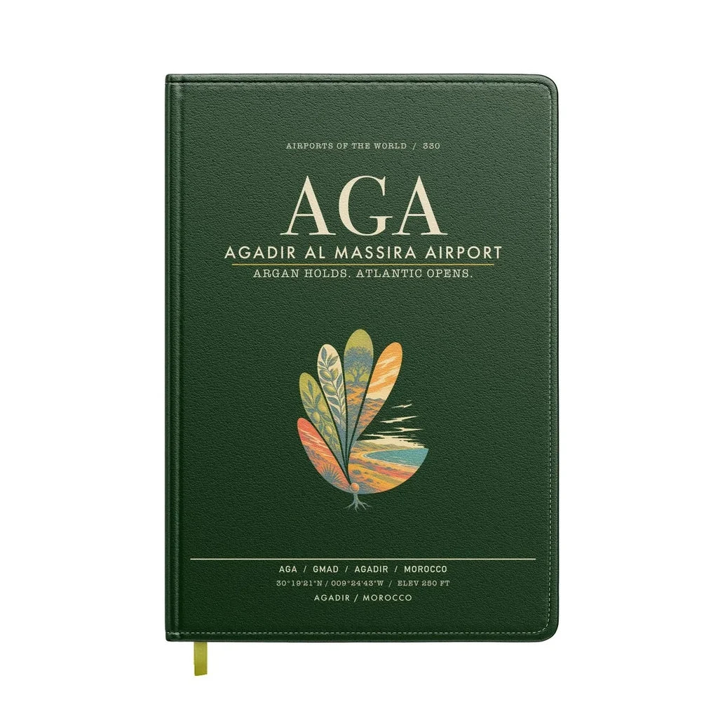 Agadir Al Massira Airport AGA - Dark Green