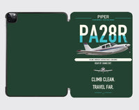 Thumbnail for Piper PA-28R Arrow III design on dark green ipad tablet case