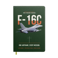 Thumbnail for F-16C Fighting Falcon One Airframe Every Mission design on dark green notebook