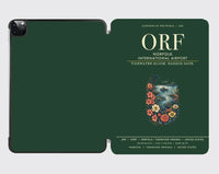 Thumbnail for Norfolk International Airport (ORF) design on dark green ipad tablet case