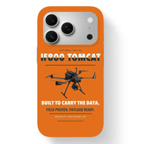 Thumbnail for Inspired Flight IF800 Tomcat Case design on orange iphone case
