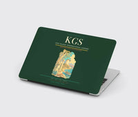 Thumbnail for Kos Island International Airport (KGS) design on dark green MacBook case