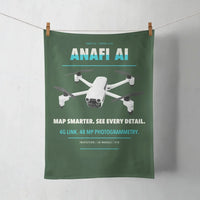 Thumbnail for Parrot ANAFI Ai design on dark green towel
