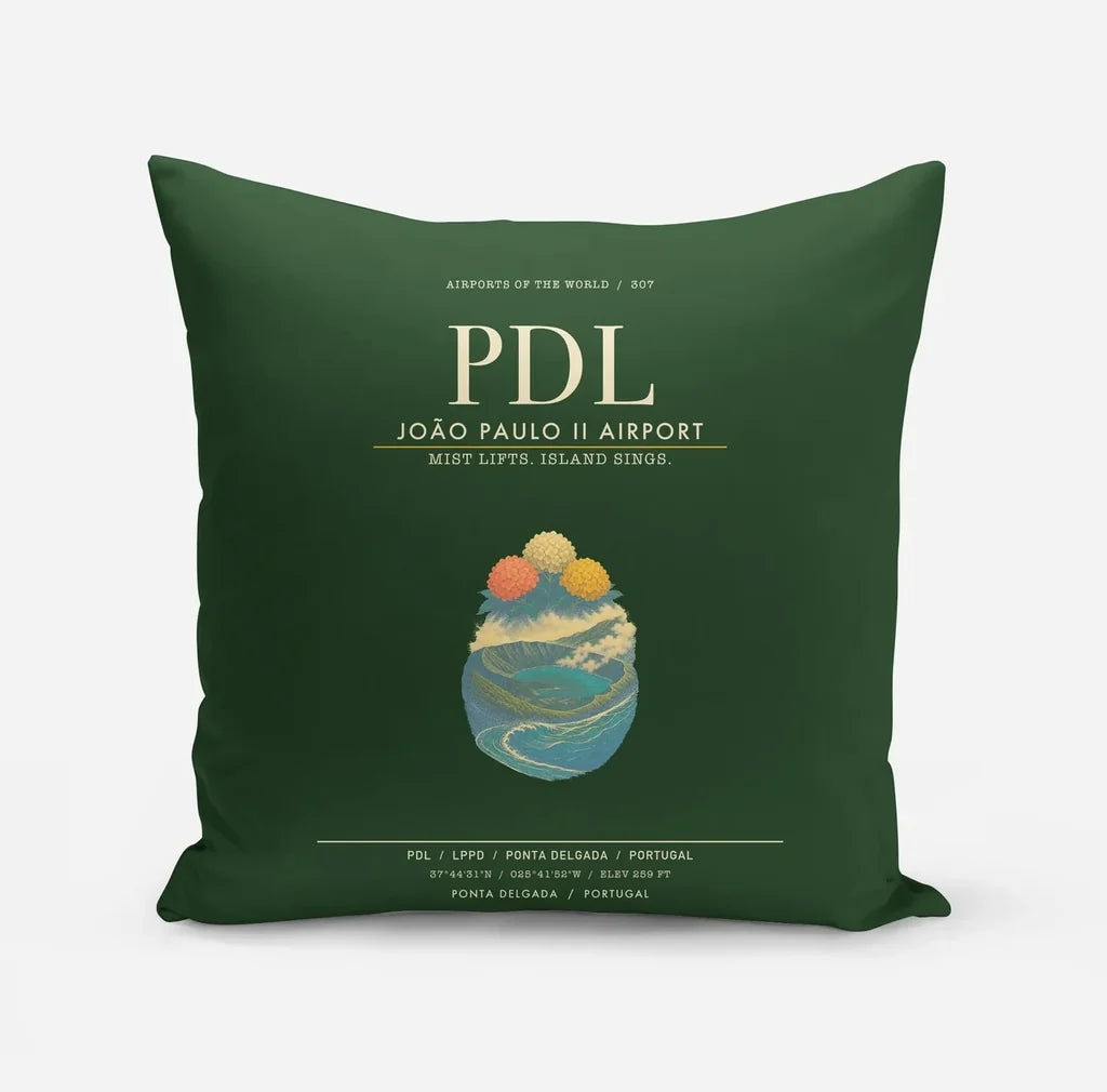 Joao Paulo II Airport PDL  Ponta Delgada - Dark Green