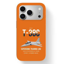 Thumbnail for T-38C Talon design on orange magsafe iphone case, for iPhone 17 Pro
