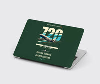 Thumbnail for Boeing 720B design on dark green MacBook case